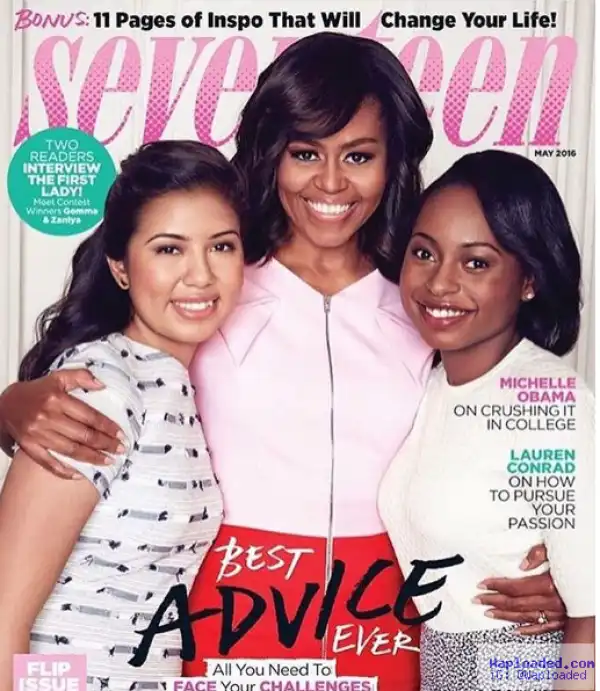 Photos: Michelle Obama stuns on the cover of Seventeen Magazine